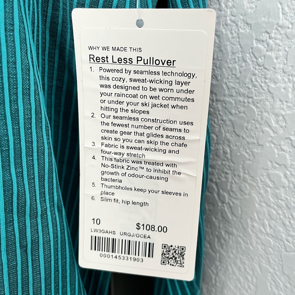 Lululemon Rest Less Pullover - Picture 4 of 4